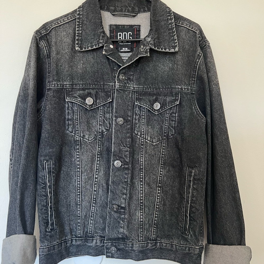 BDG Black Denim Jacket